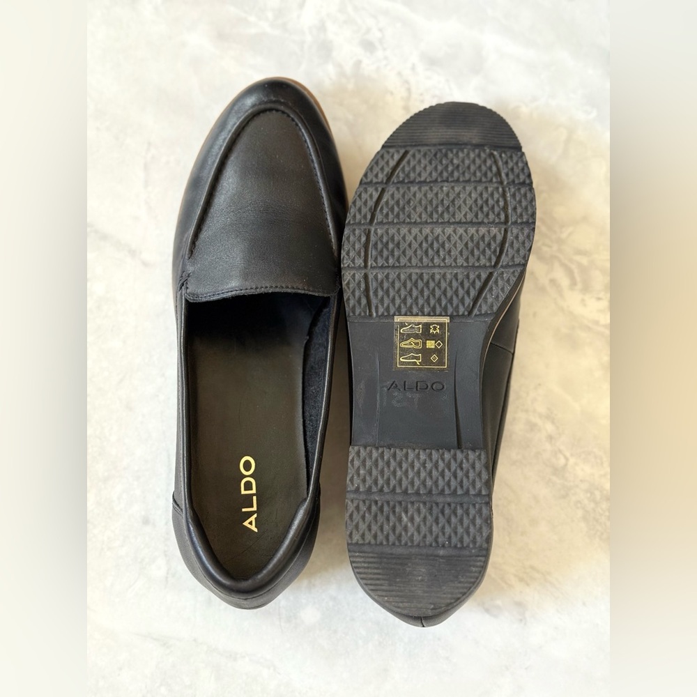 ALDO Women’s Black Loafers, 6.5 - Picture 5 of 6